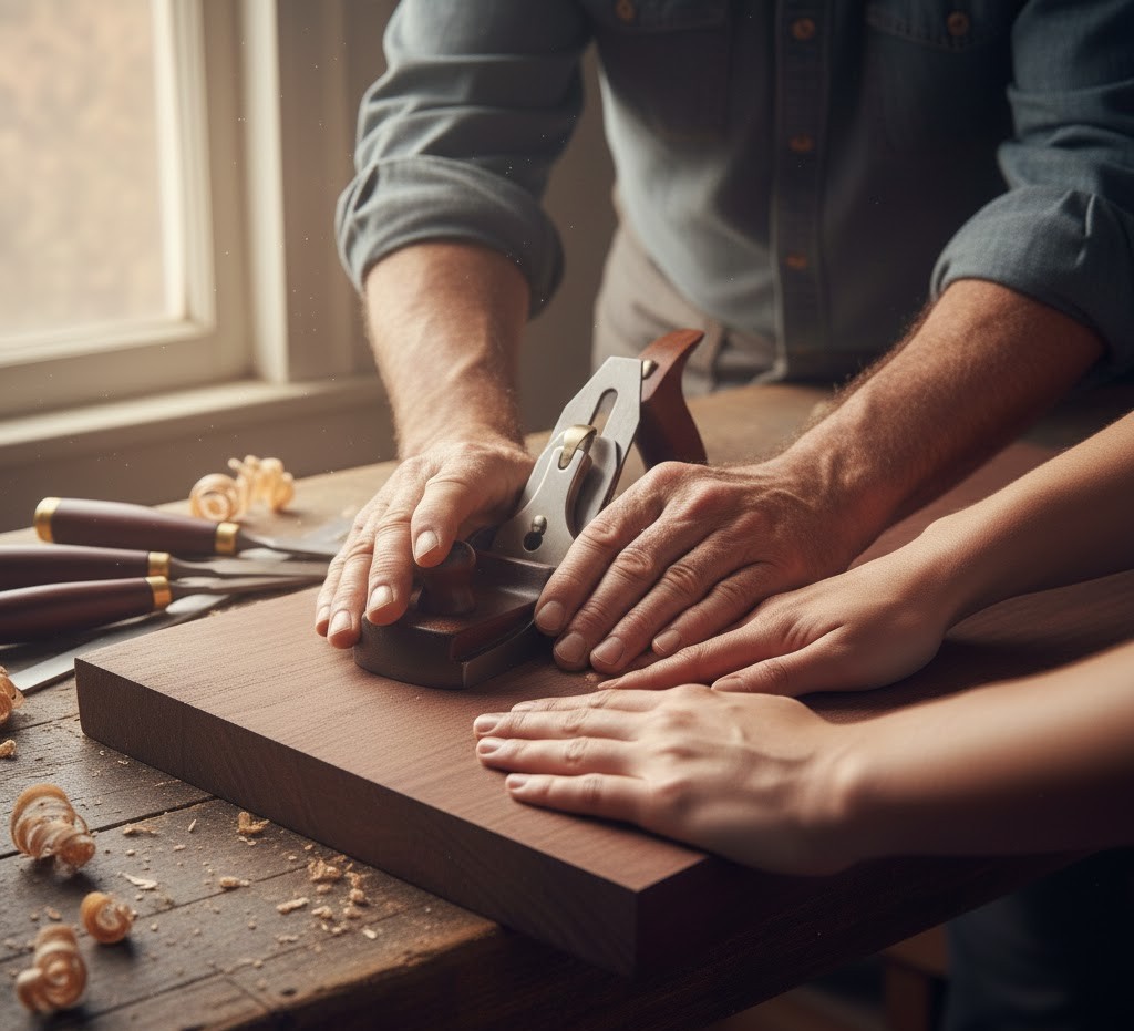 Small group of students receiving individual attention